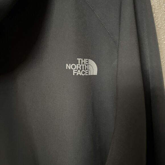 The North Face TNF Apex Jacket Mens XL Black Full Zip Hooded Soft Shell Outdoor - Picture 3 of 10